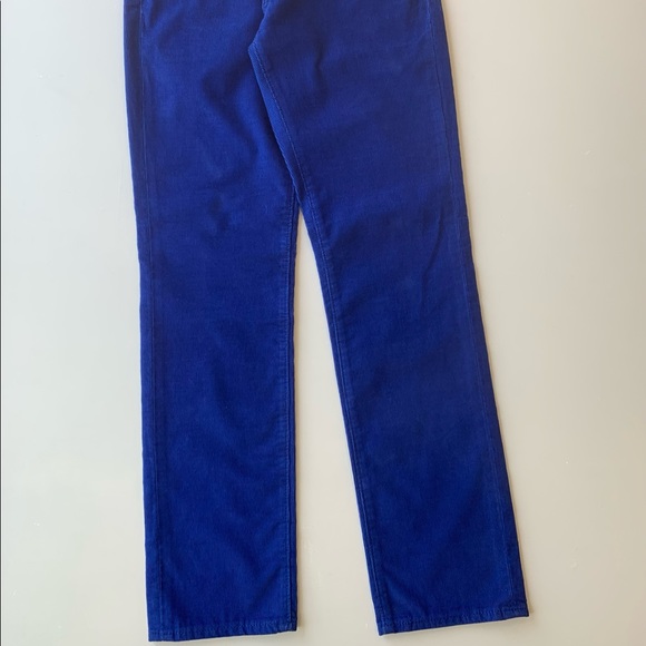 COPY - Levi’s 511 Corduroy Cobalt Blue Pants Straight Leg Electric Pockets W 30… - Picture 16 of 16